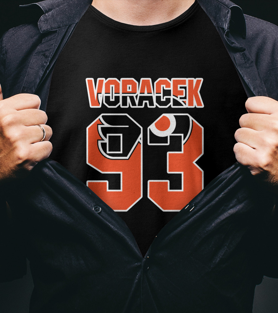 Philadelphia Flyers Voracek 93 NHL T-Shirt