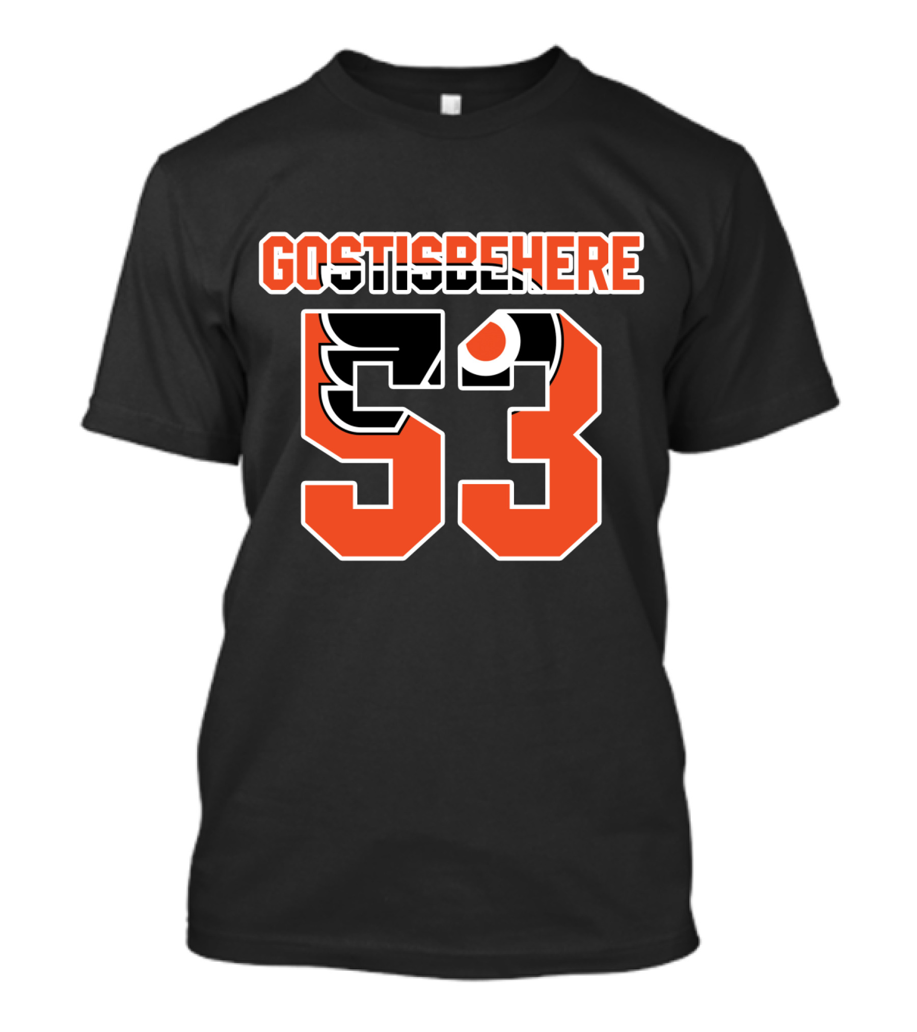 Philadelphia Flyers Gostisbehere 53 NHL T-Shirt