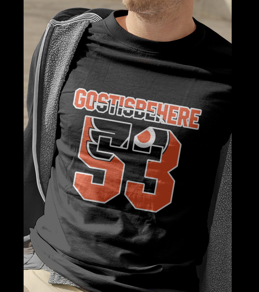 Philadelphia Flyers Gostisbehere 53 NHL T-Shirt