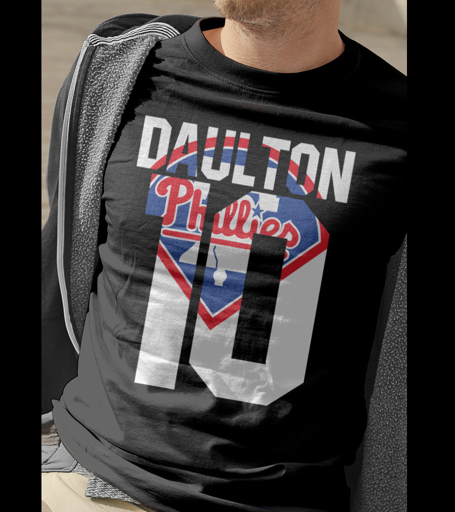 Philadelphia Phillies Daulton 10 Baseball T-Shirt