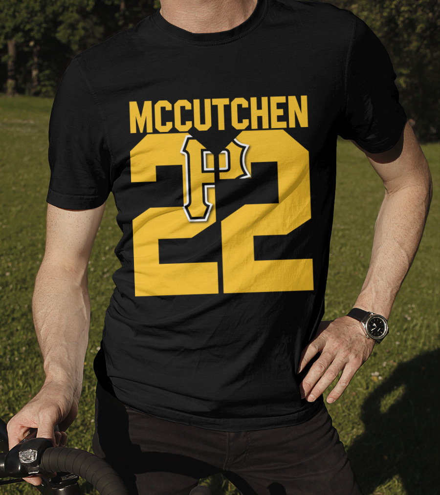 Pittsburgh Pirates Andrew McCutchen 22 Jersey Team Spirit T-Shirt