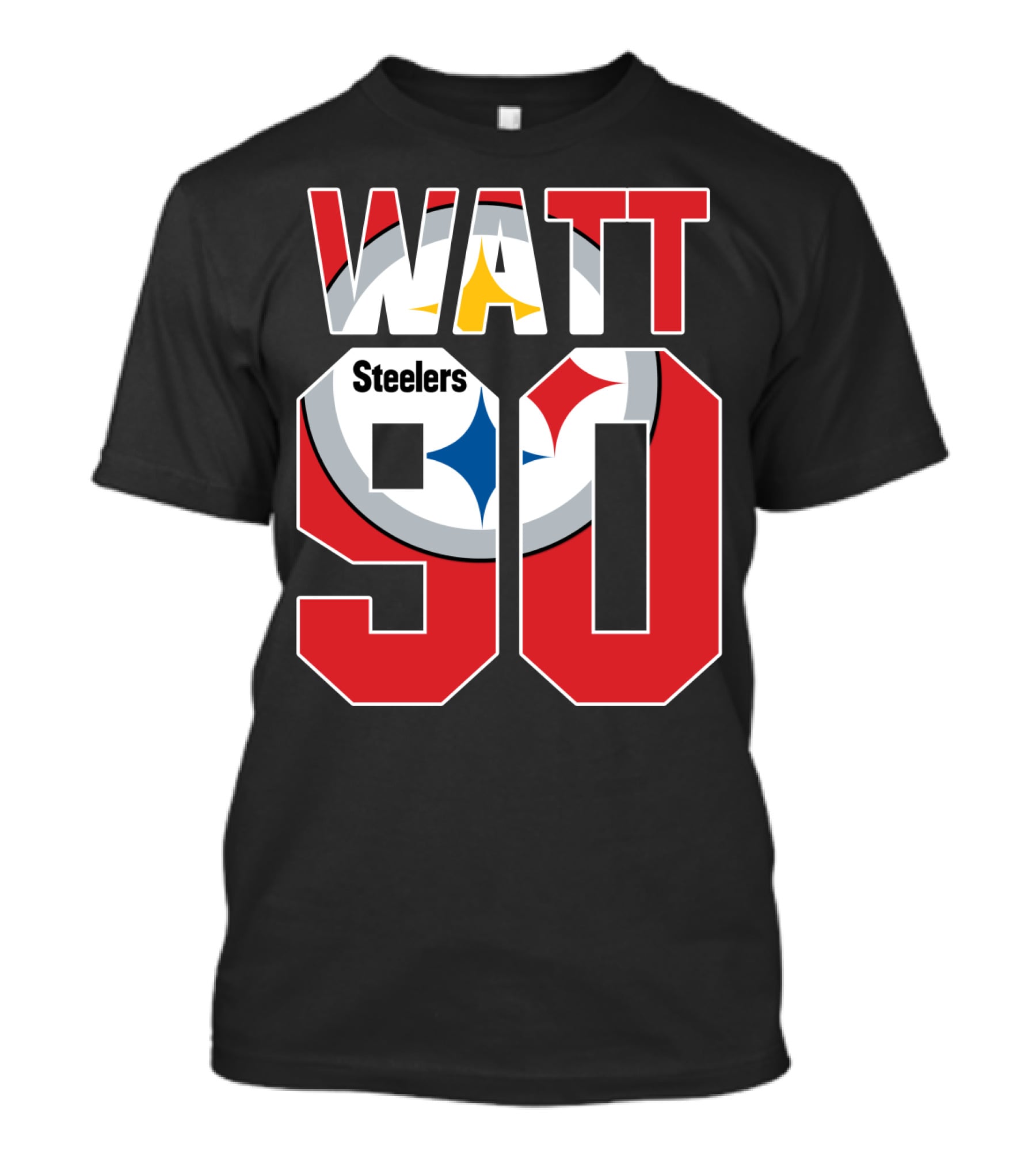 Watt 90 Steelers Pittsburgh T.j. Game Jersey T-Shirt