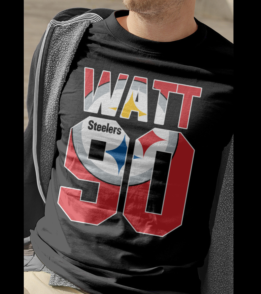 Watt 90 Steelers Pittsburgh T.j. Game Jersey T-Shirt