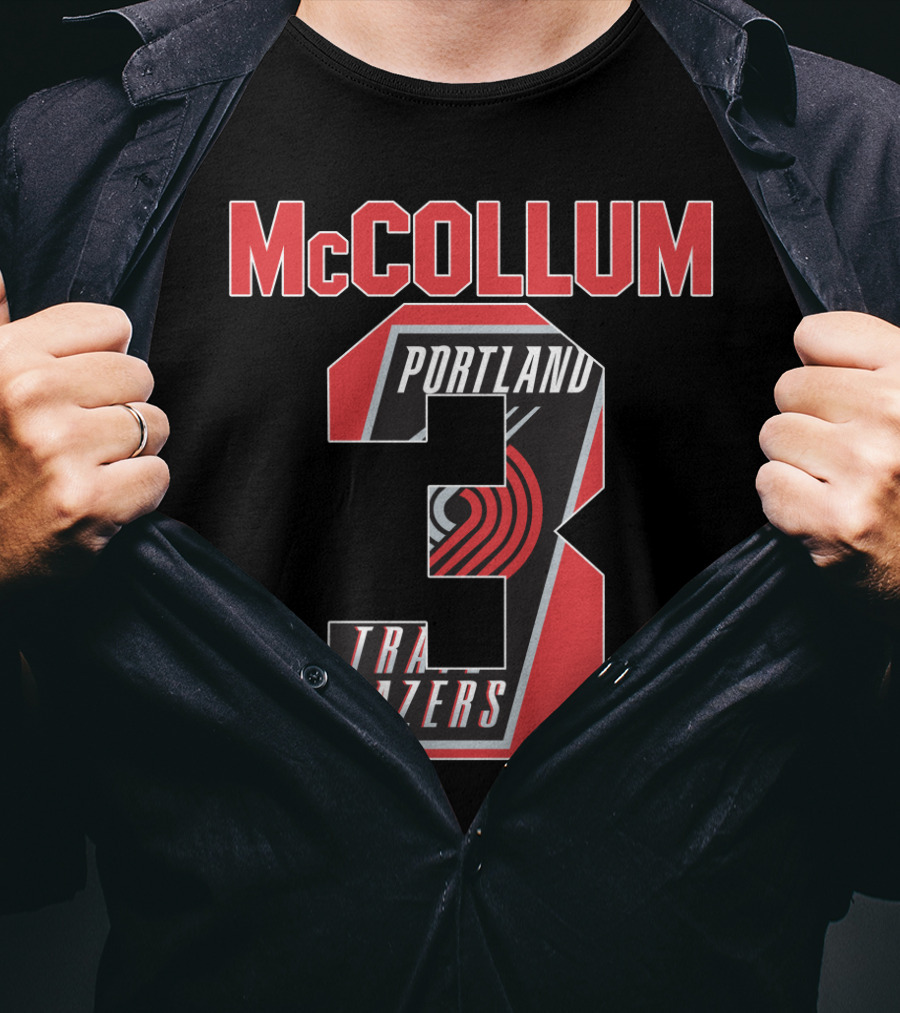 Portland Trail Blazers Mccollum 3 Nba T-Shirt