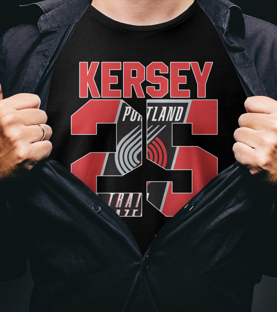 Portland Trail Blazers Kersey 25 Nba Jersey T-Shirt