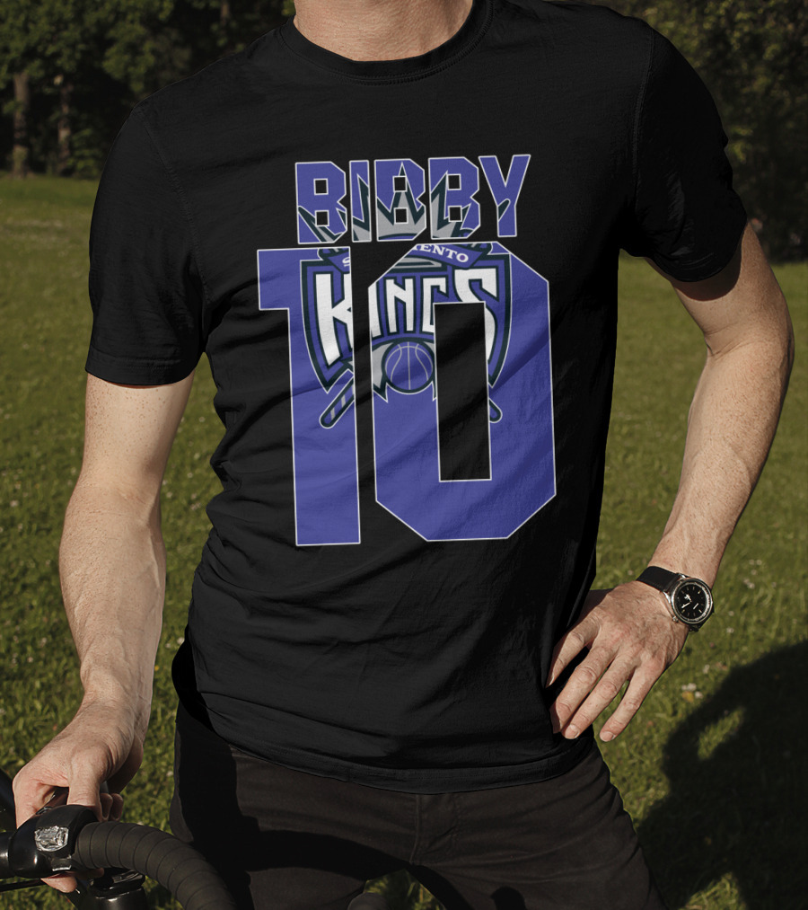 Sacramento Kings Mike Bibby 10 Nba Basketball Fan T-Shirt