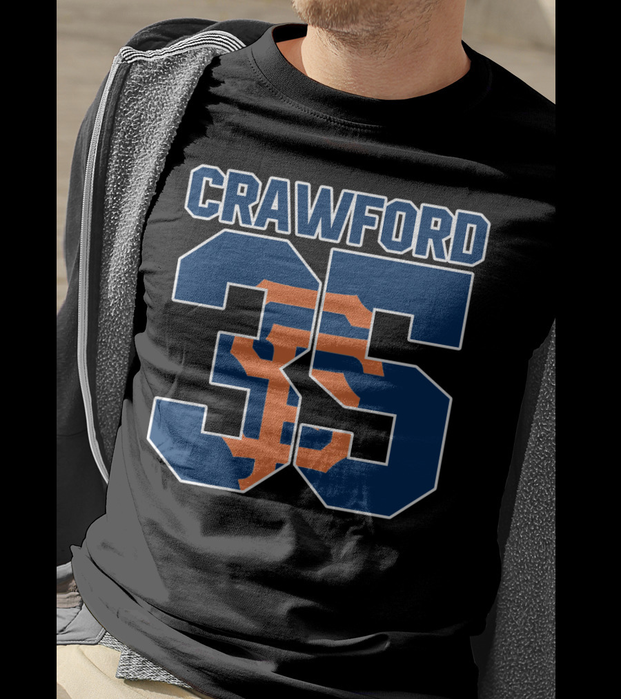 San Francisco Giants Brandon Crawford 35 T-Shirt