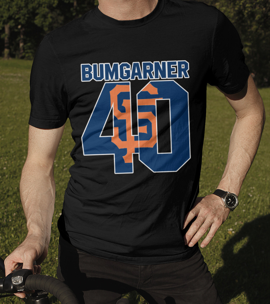 San Francisco Giants Bumgarner 40 Jersey T-Shirt