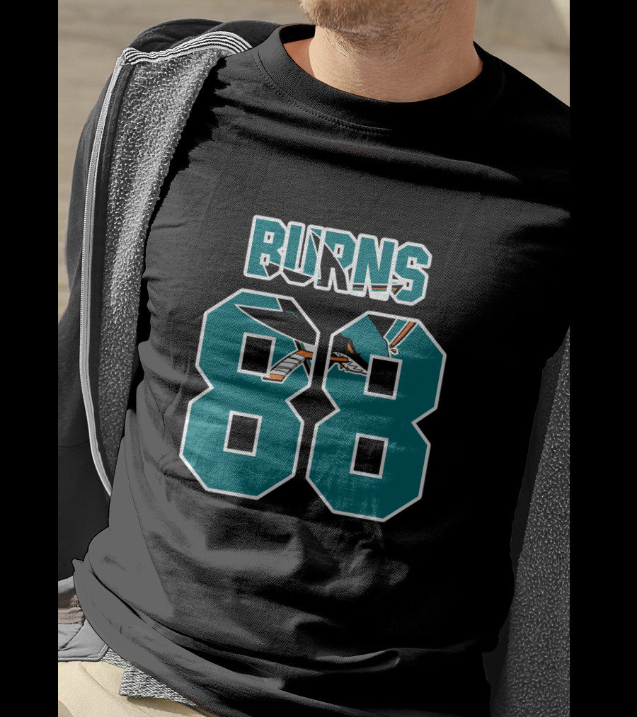 San Jose Sharks Brent Burns 88 Hockey NHL T-Shirt