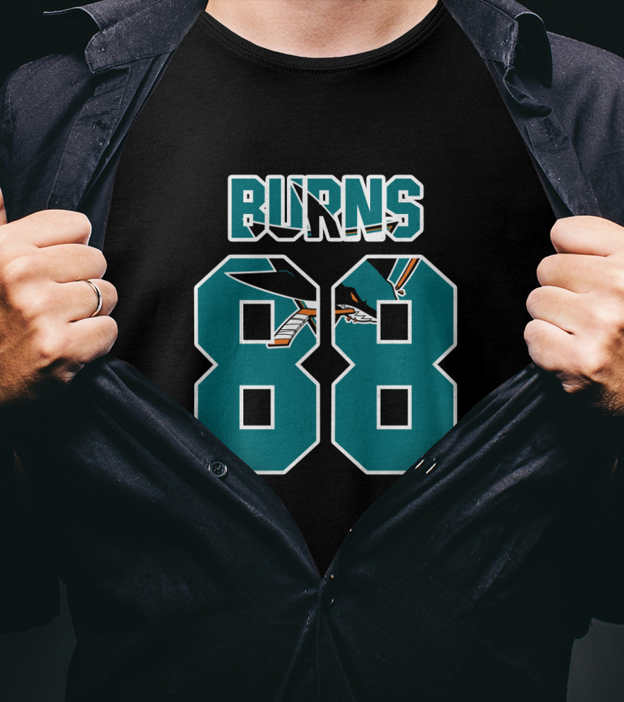 San Jose Sharks Brent Burns 88 Hockey NHL T-Shirt