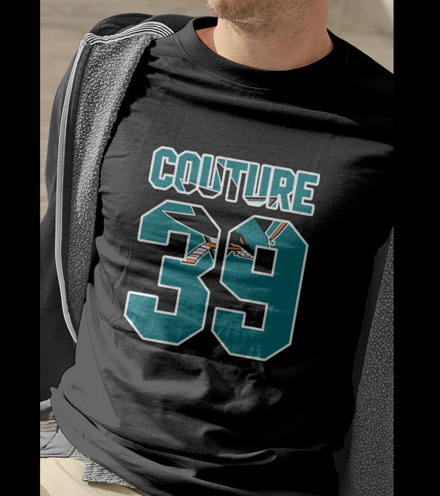 San Jose Sharks Couture 39 NHL Hockey T-Shirt