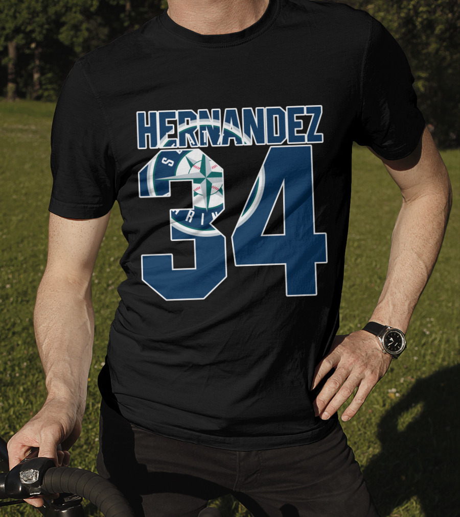 Seattle Mariners Hernandez 34 T-Shirt