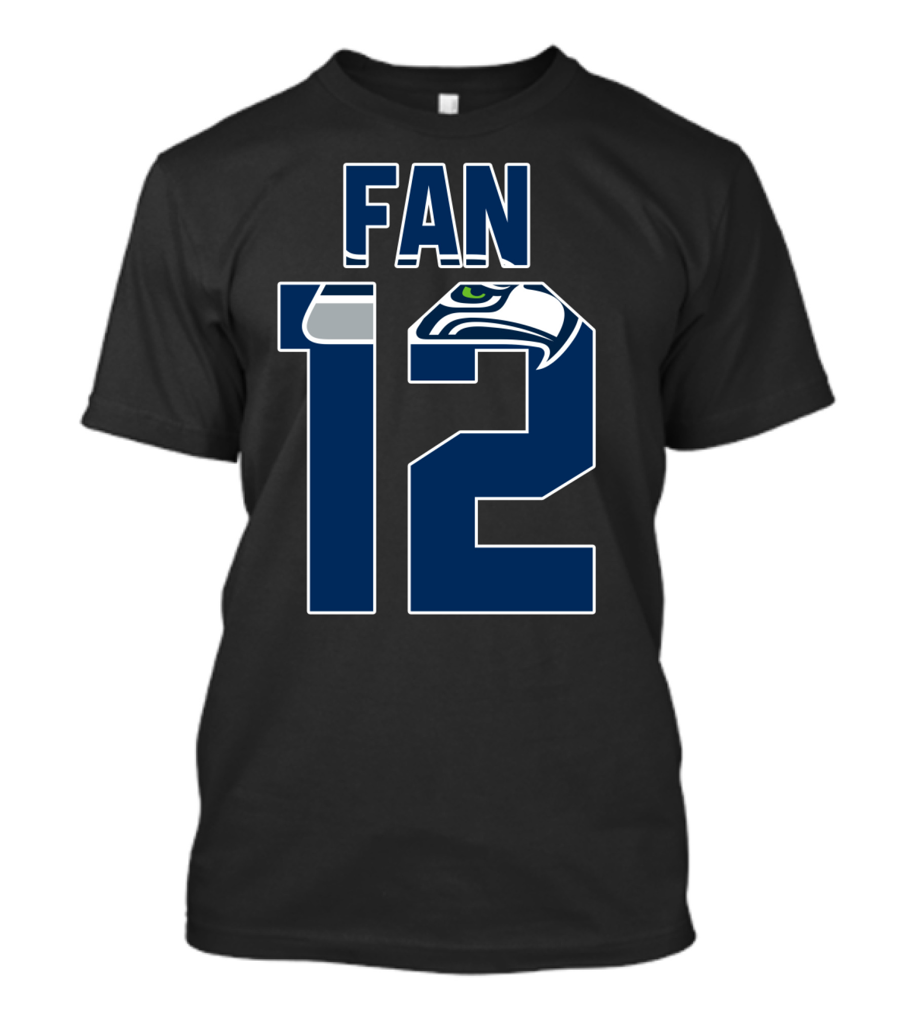 Seattle Seahawks Fan 12 Jersey T-Shirt
