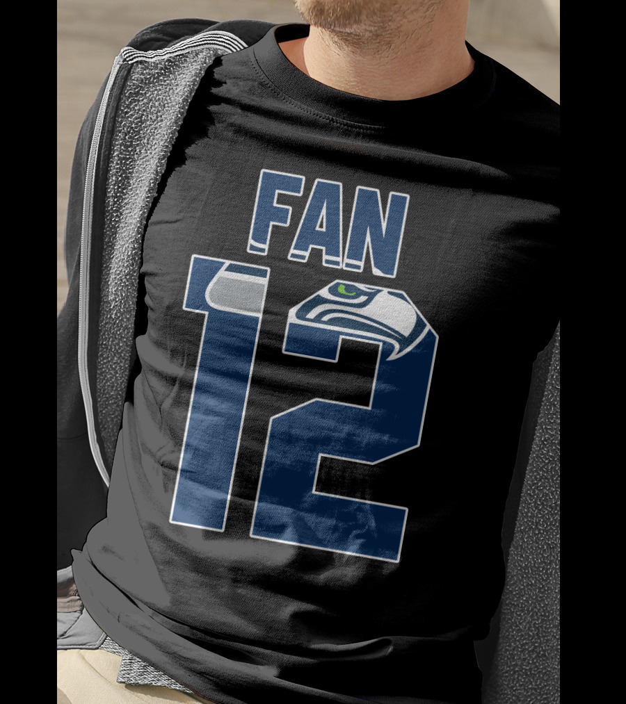 Seattle Seahawks Fan 12 Jersey T-Shirt