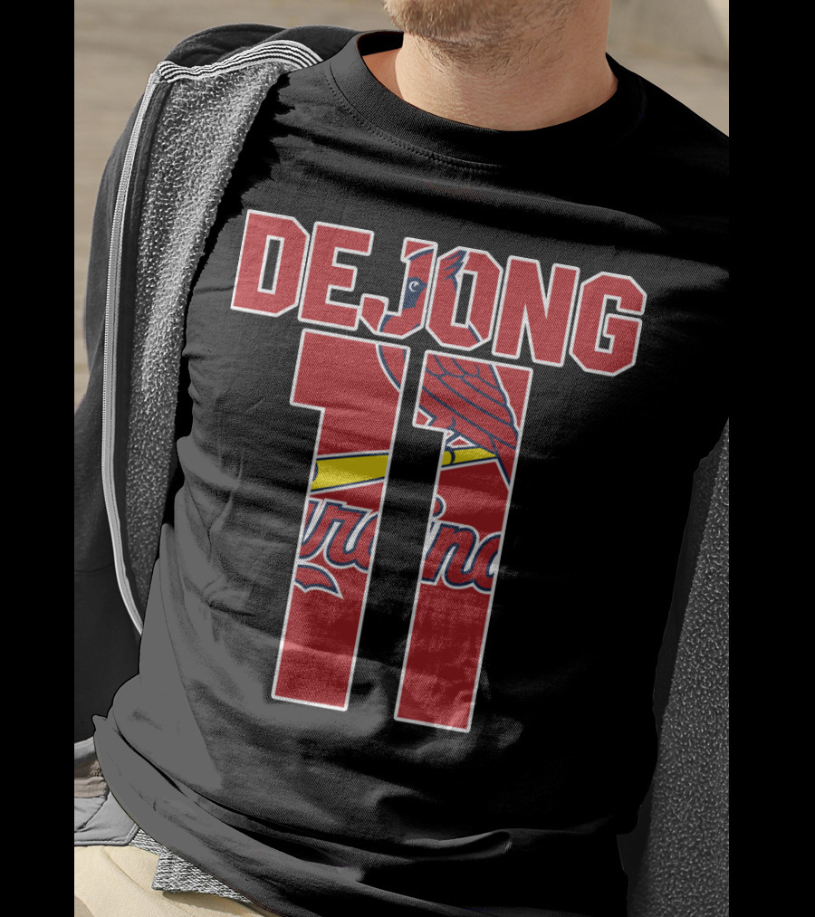 St. Louis Cardinals Paul Dejong 11 Jersey T-Shirt