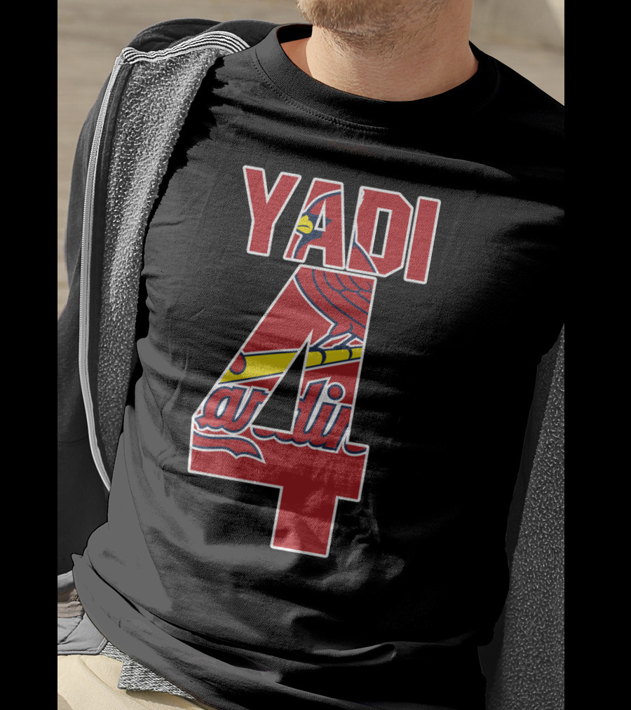St. Louis Cardinals Yadier Molina Yadi 4 Jersey T-Shirt