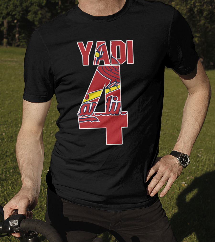 St. Louis Cardinals Yadier Molina Yadi 4 Jersey T-Shirt