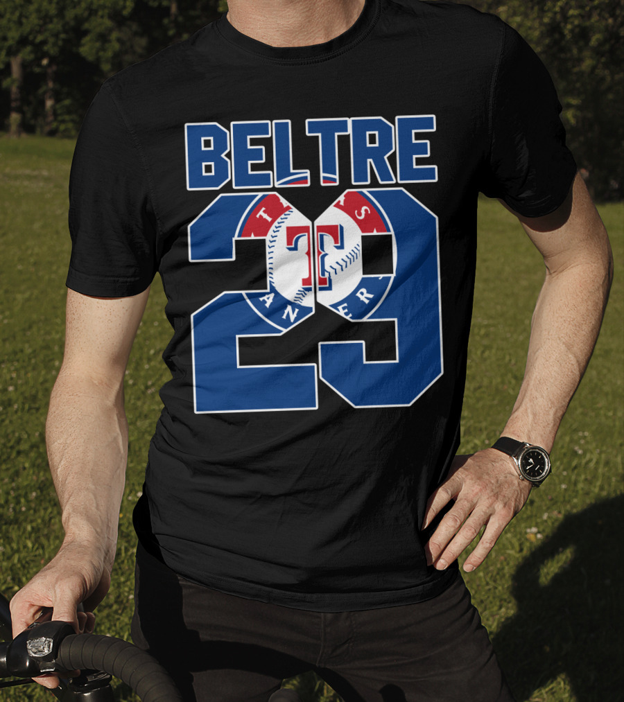 Beltre 29 Texas Rangers Baseball T-Shirt
