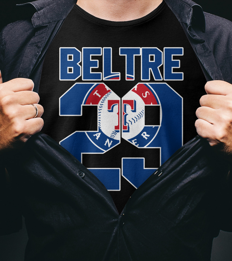 Beltre 29 Texas Rangers Baseball T-Shirt