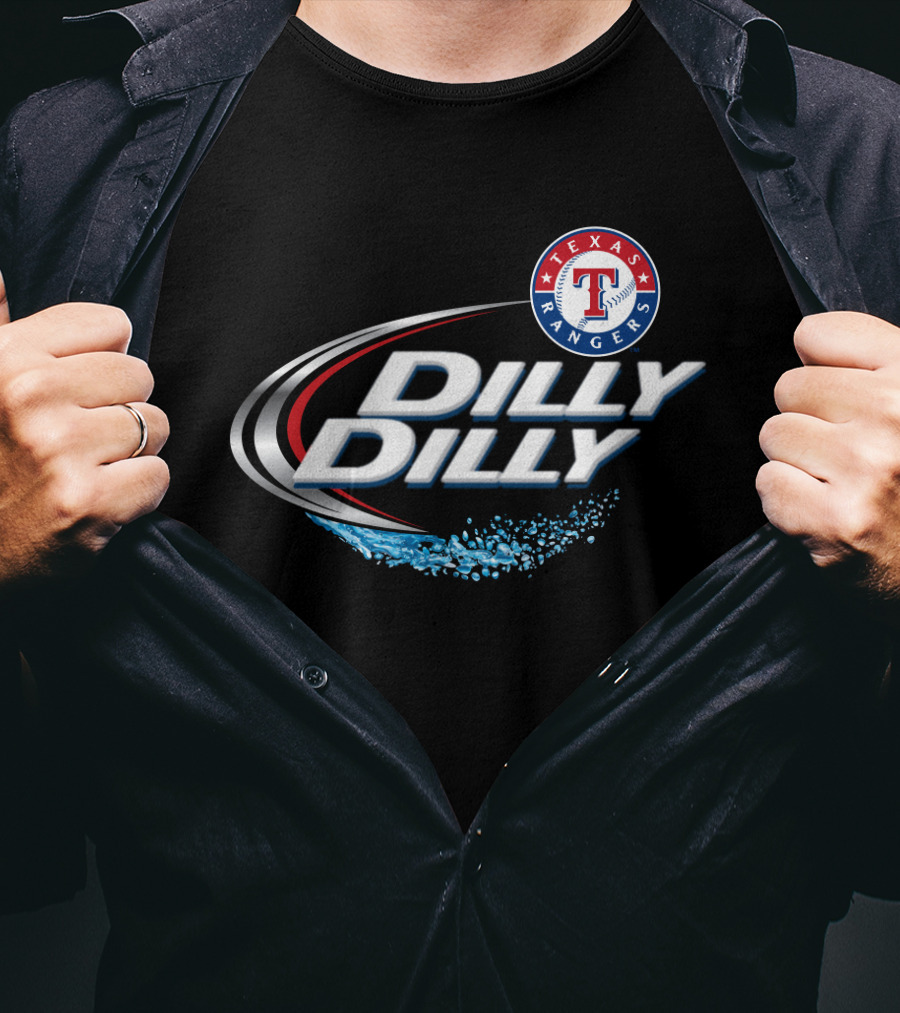 Texas Rangers Dilly Dilly Baseball Fan T-Shirt