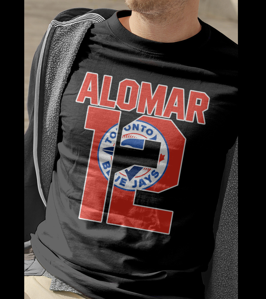 Toronto Blue Jays Alomar 12 Jersey T-Shirt