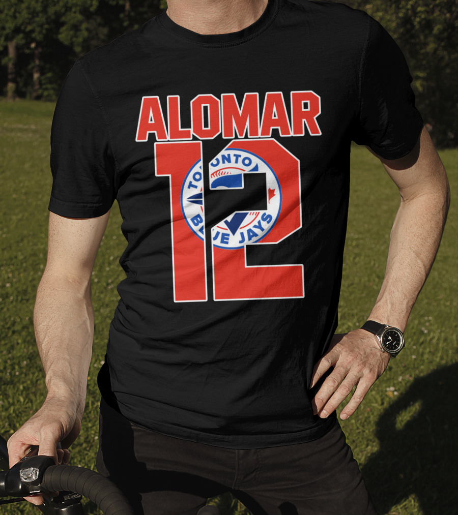 Toronto Blue Jays Alomar 12 Jersey T-Shirt