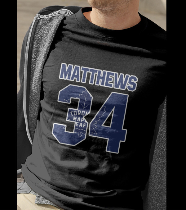 Matthews 34 Toronto Maple Leafs NHL T-Shirt