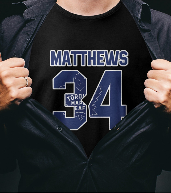 Matthews 34 Toronto Maple Leafs NHL T-Shirt