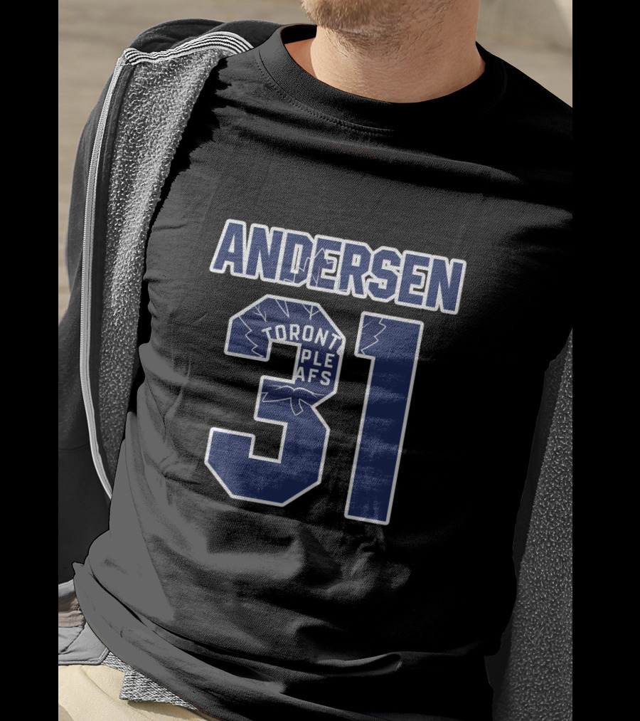 Toronto Maple Leafs Andersen 31 NHL T-Shirt