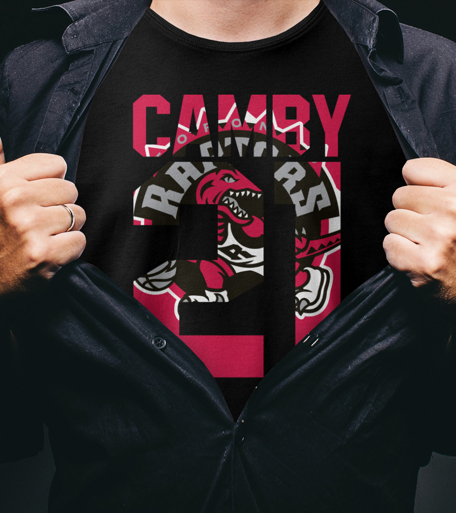 Toronto Raptors Marcus Camby 21 Nba Raptors T-Shirt