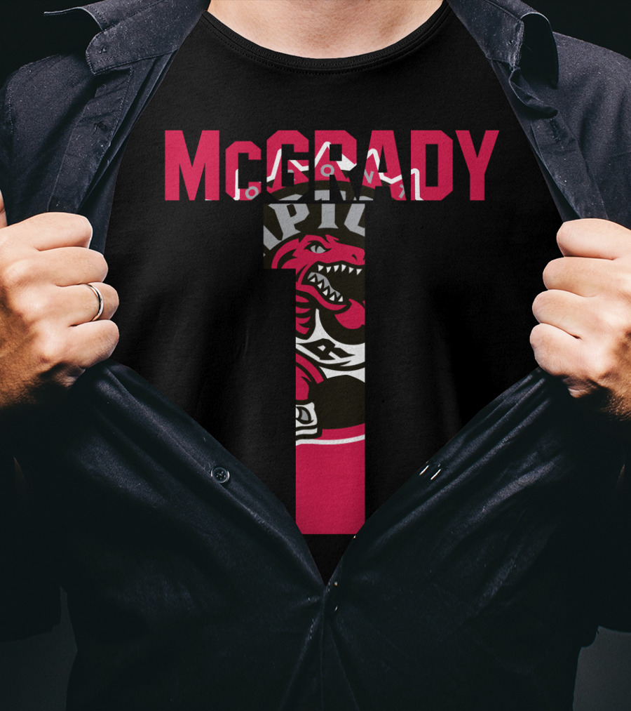 Toronto Raptors Mcgrady 1 Nba T-Shirt