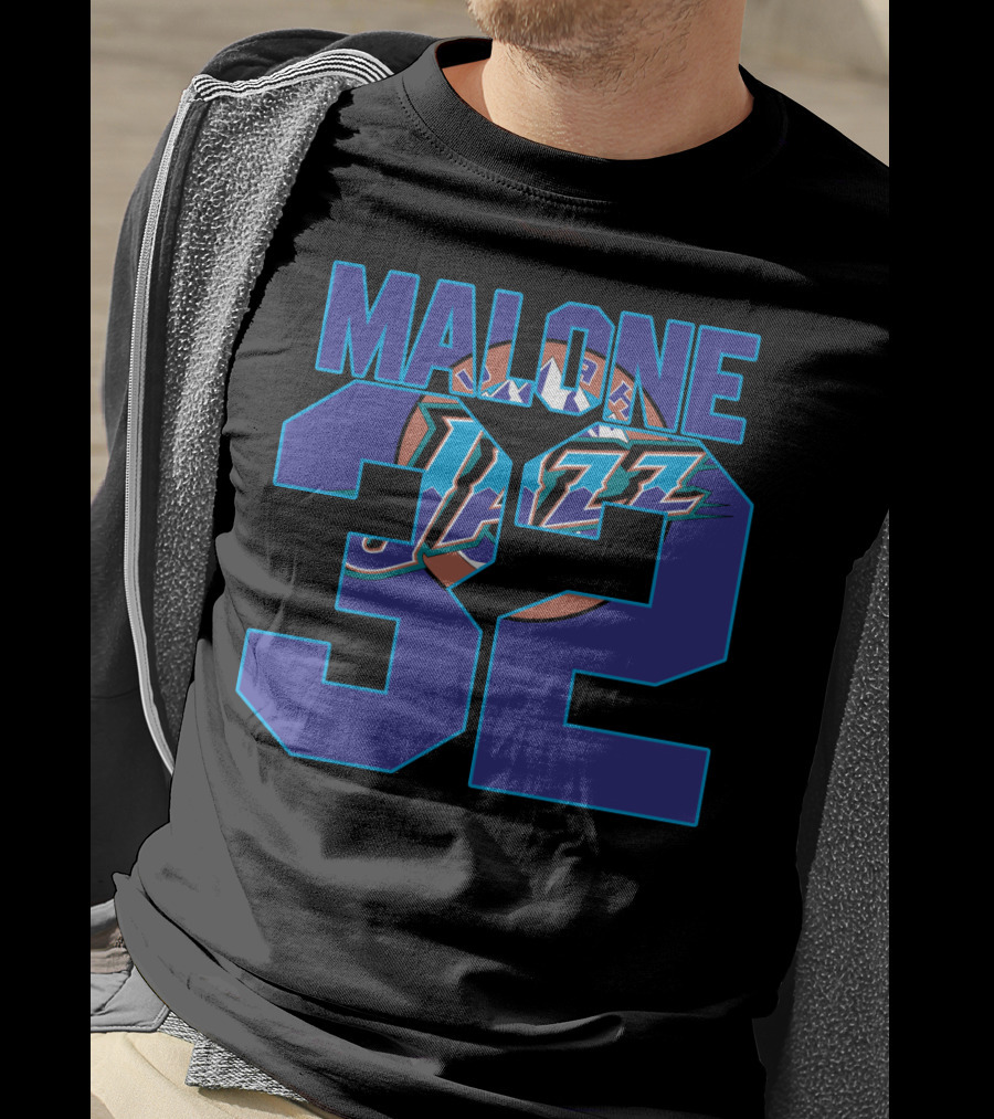 Utah Jazz Malone 32 Nba Basketball Classic T-Shirt