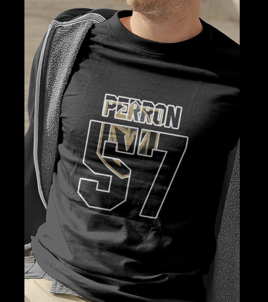 Vegas Golden Knights NHL David Perron 57 T-Shirt