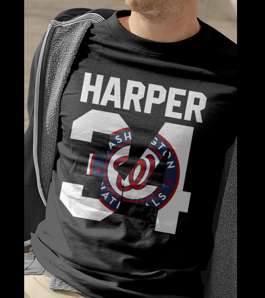 Harper 34 Washington Nationals T-Shirt