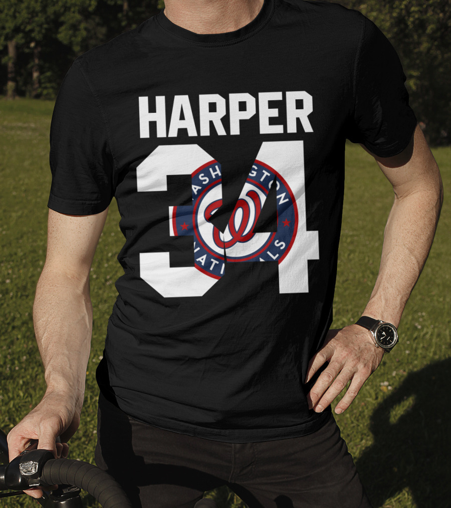 Harper 34 Washington Nationals T-Shirt
