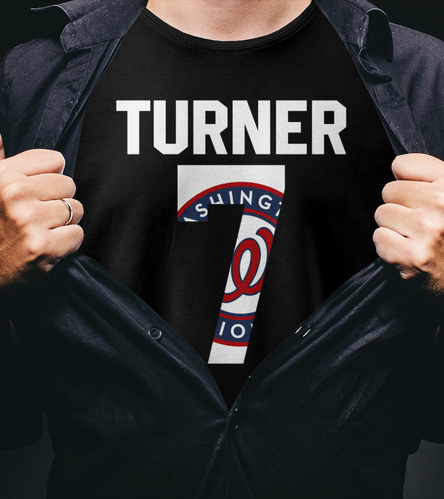 Turner 7 Washington Nationals T-Shirt