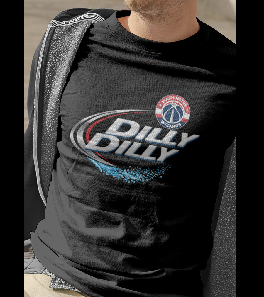 Washington Wizards Dilly Dilly Fans Logo Splash T-Shirt