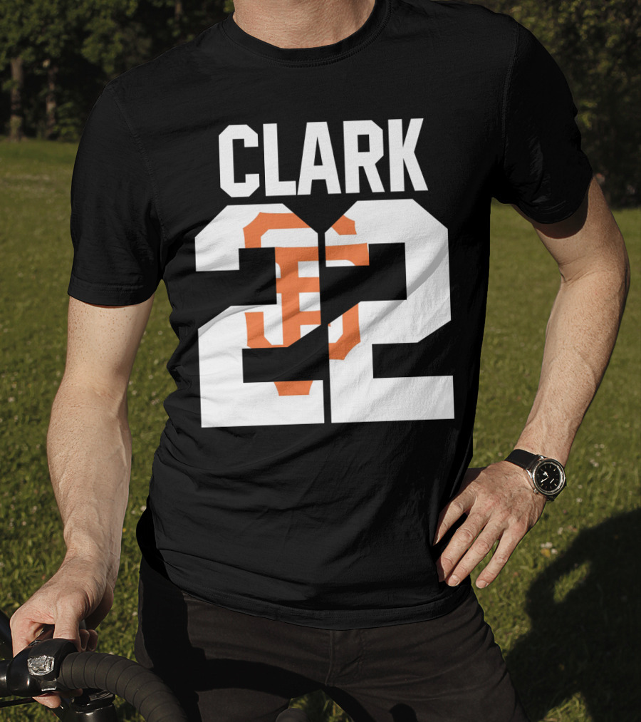 Clark 22 San Francisco Giants 1989 T-Shirt