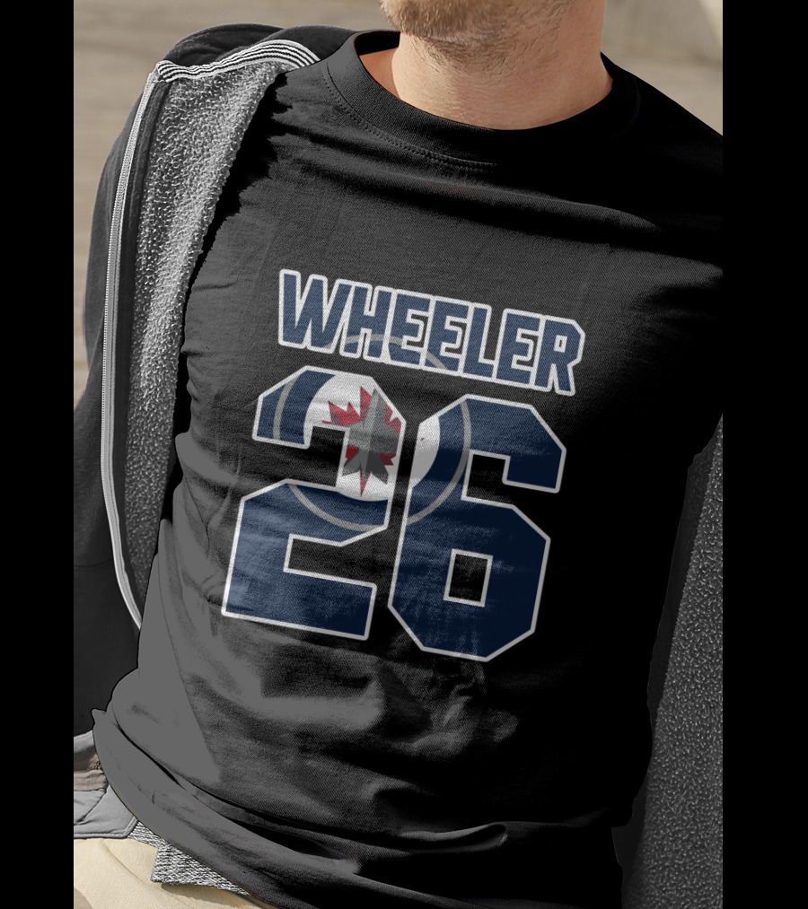 Wheeler 26 Winnipeg Jets NHL T-Shirt