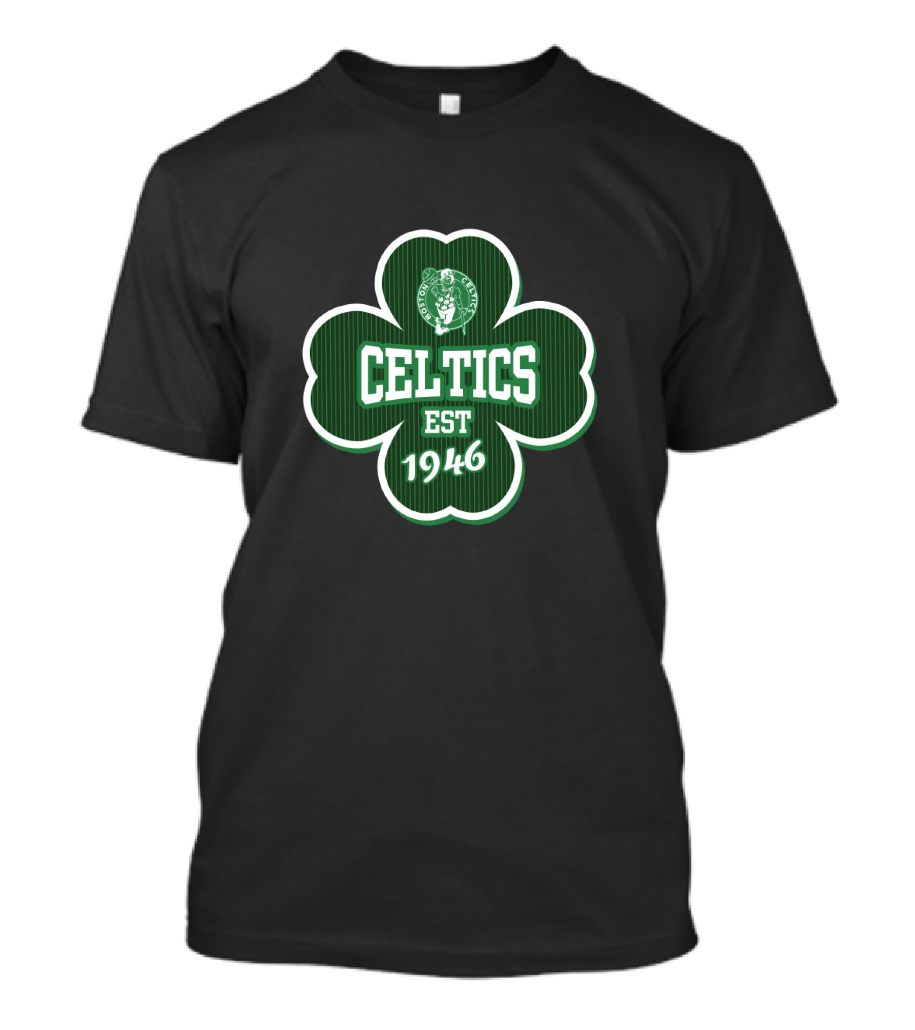 Boston Celtics Shamrock Est 1946 T-Shirt