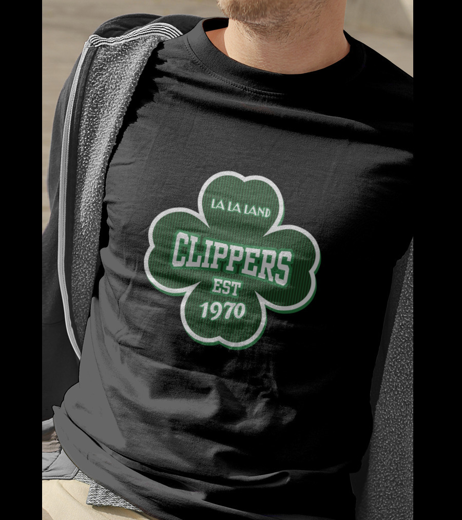 La La Land Clippers Est 1970 Patrick's Day T-Shirt