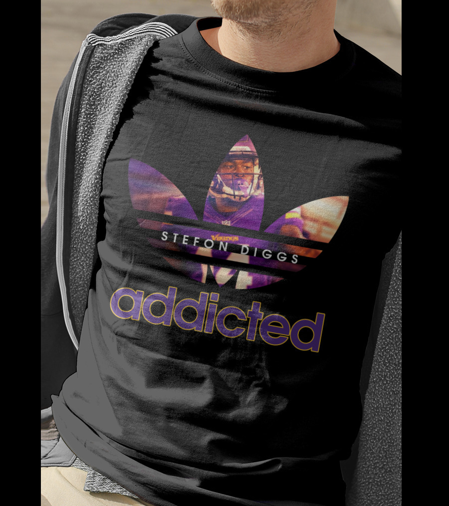 Stefon Diggs Minnesota Vikings Addicted Nfl T-Shirt