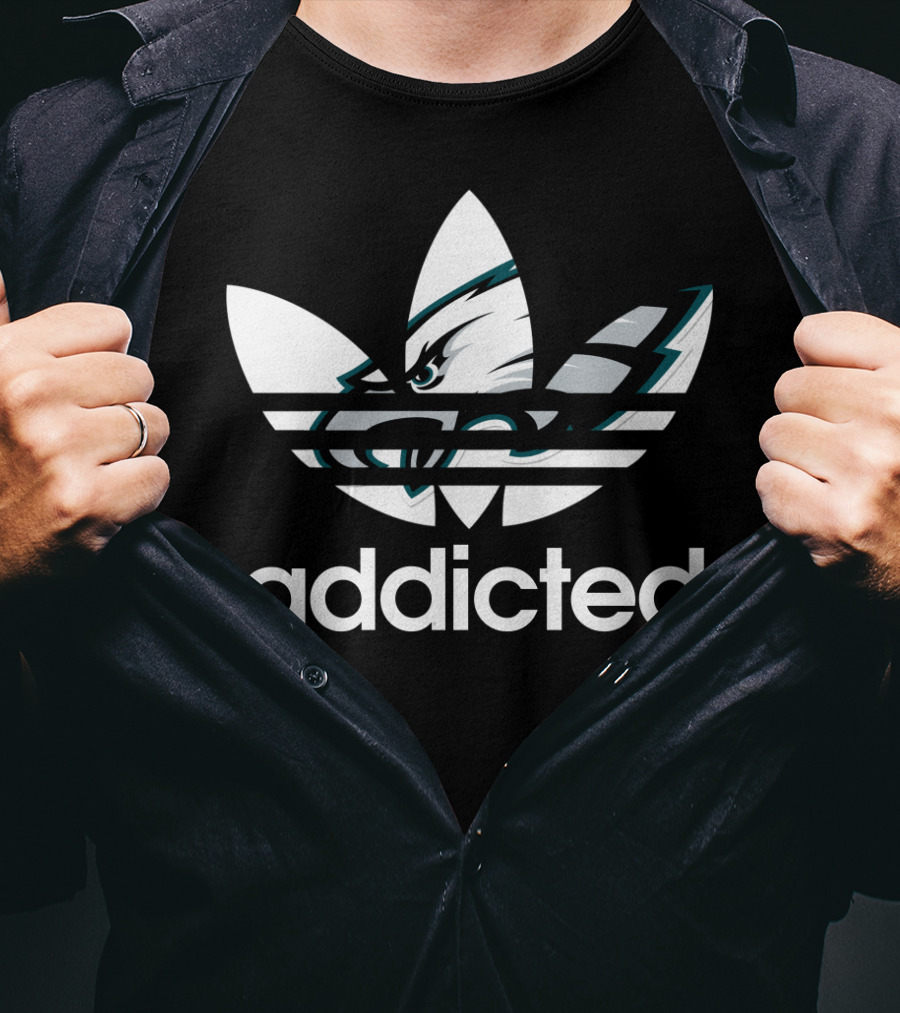 Philadelphia Eagles Addicted Nfl Fan T-Shirt