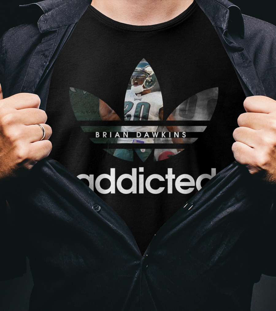Philadelphia Eagles Brian Dawkins Addicted Nfl T-Shirt