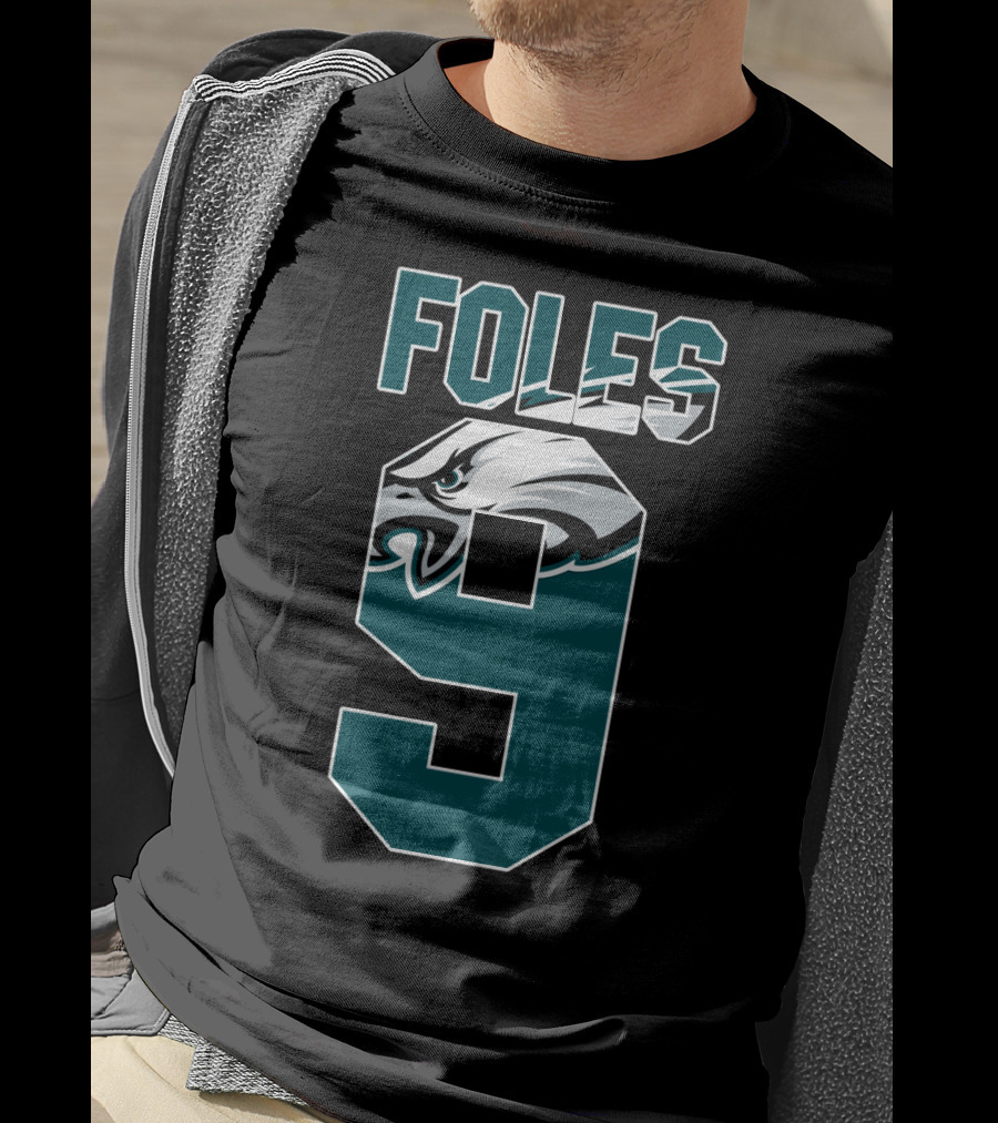 Philadelphia Eagles Nick Foles 9 Eagle T-Shirt