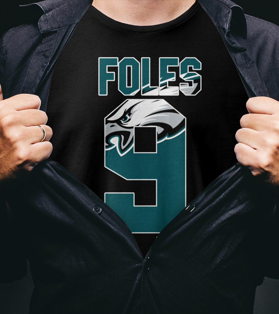 Philadelphia Eagles Nick Foles 9 Eagle T-Shirt