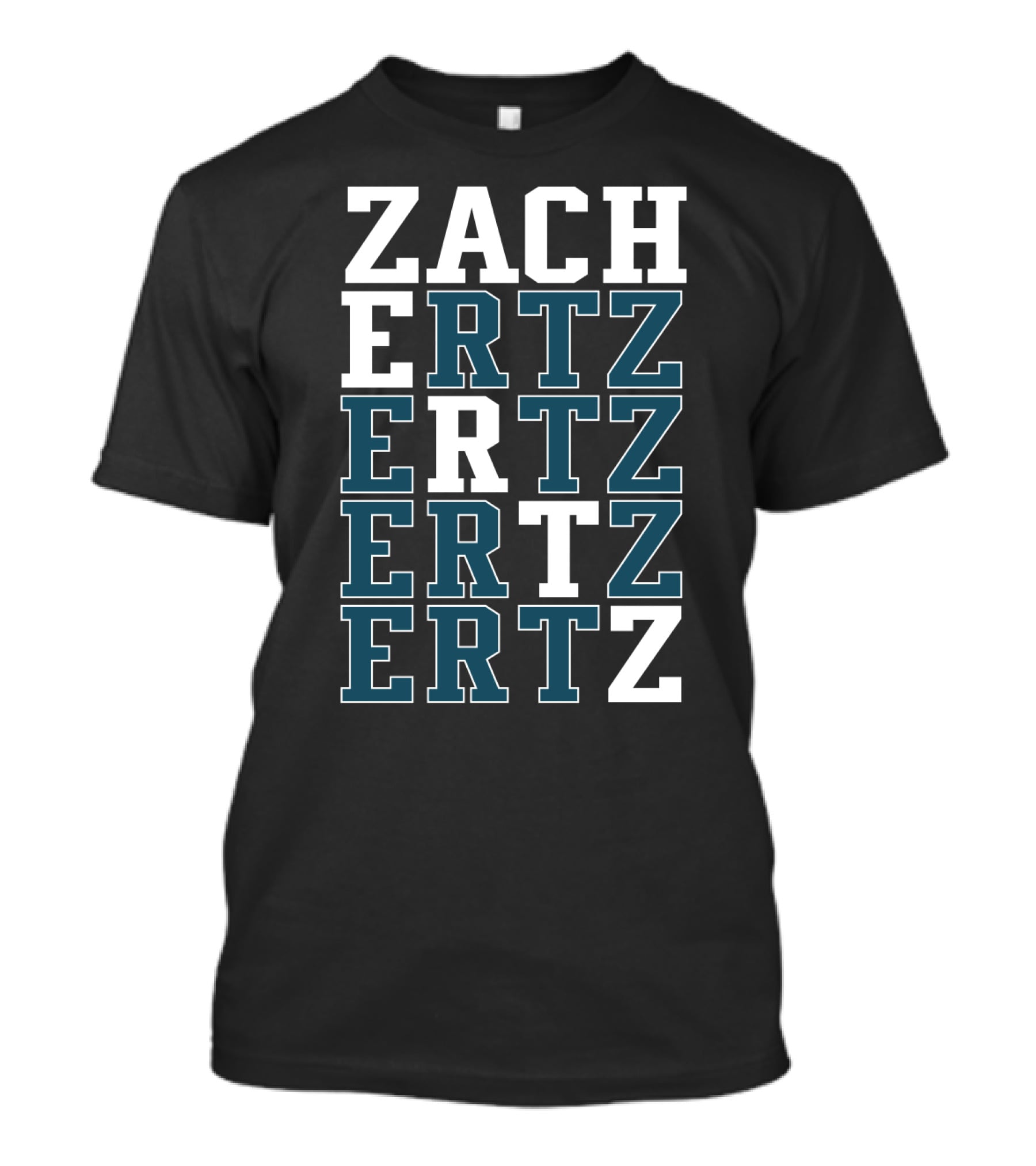 Philadelphia Eagles Zach Ertz Ertz Ertz Ertz Fan T-Shirt