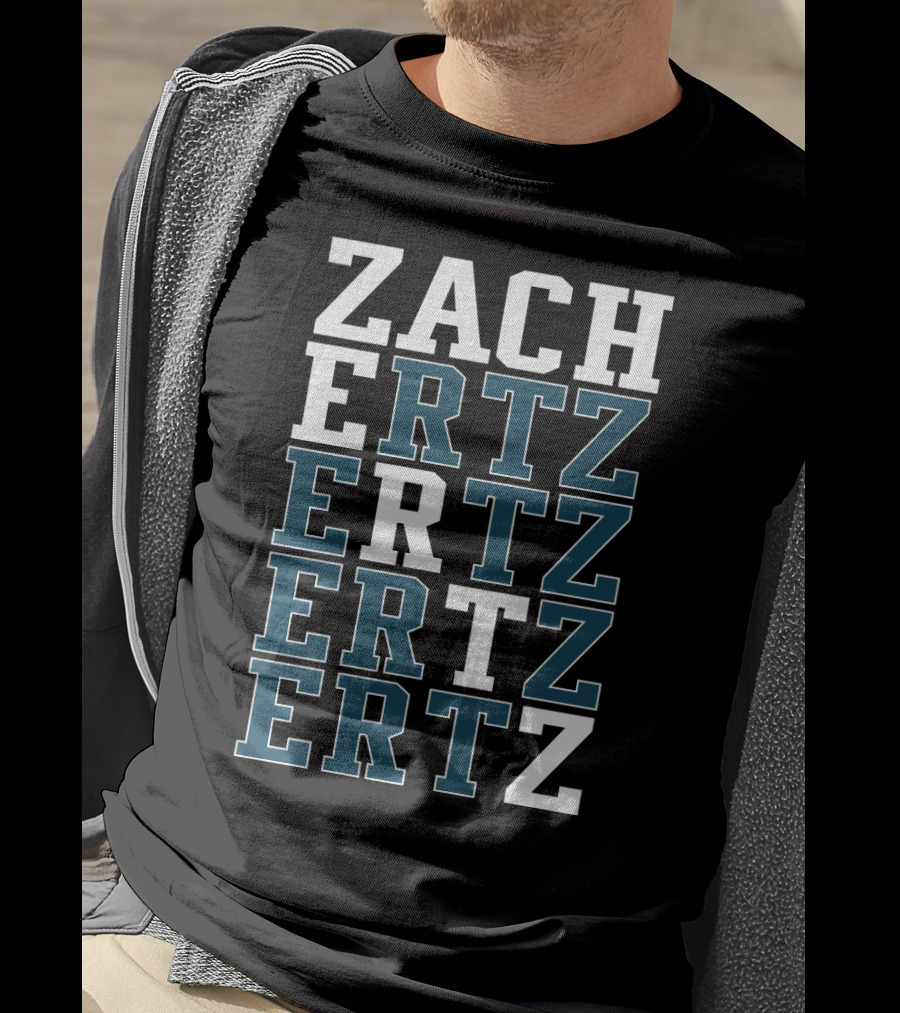 Philadelphia Eagles Zach Ertz Ertz Ertz Ertz Fan T-Shirt