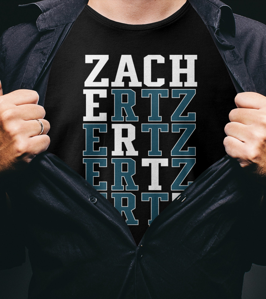 Philadelphia Eagles Zach Ertz Ertz Ertz Ertz Fan T-Shirt
