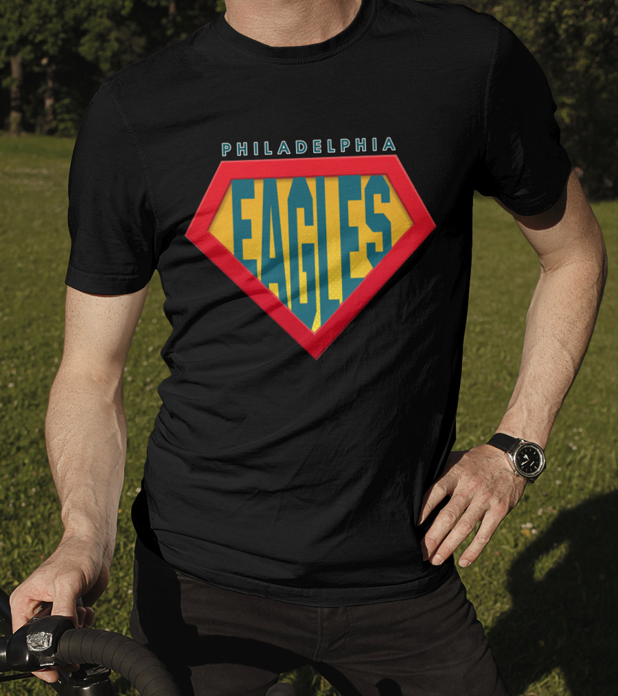 Philadelphia Eagles Super Emblem For Fans T-Shirt